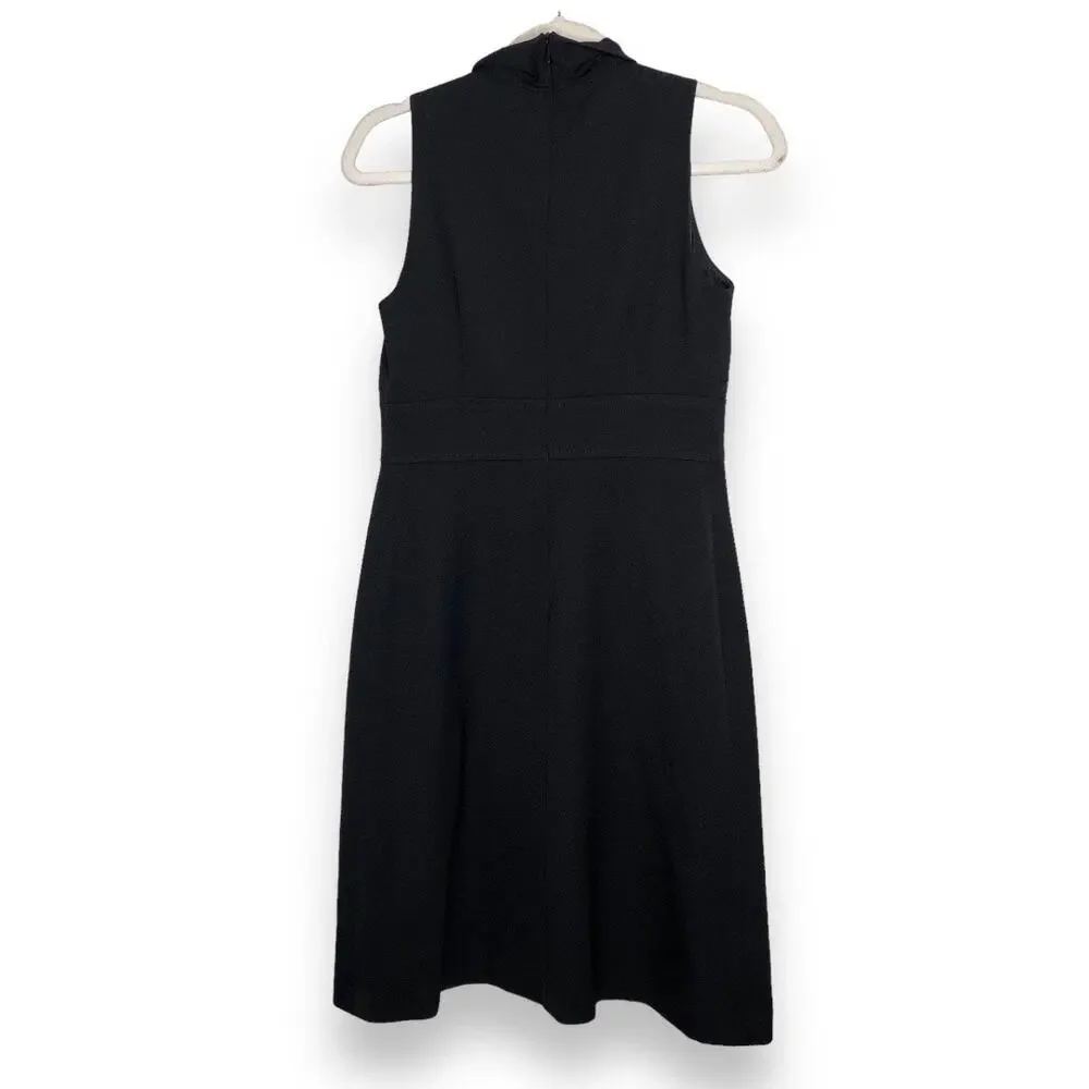 Banana Republic Black Sleeveless Career Dress Size 4